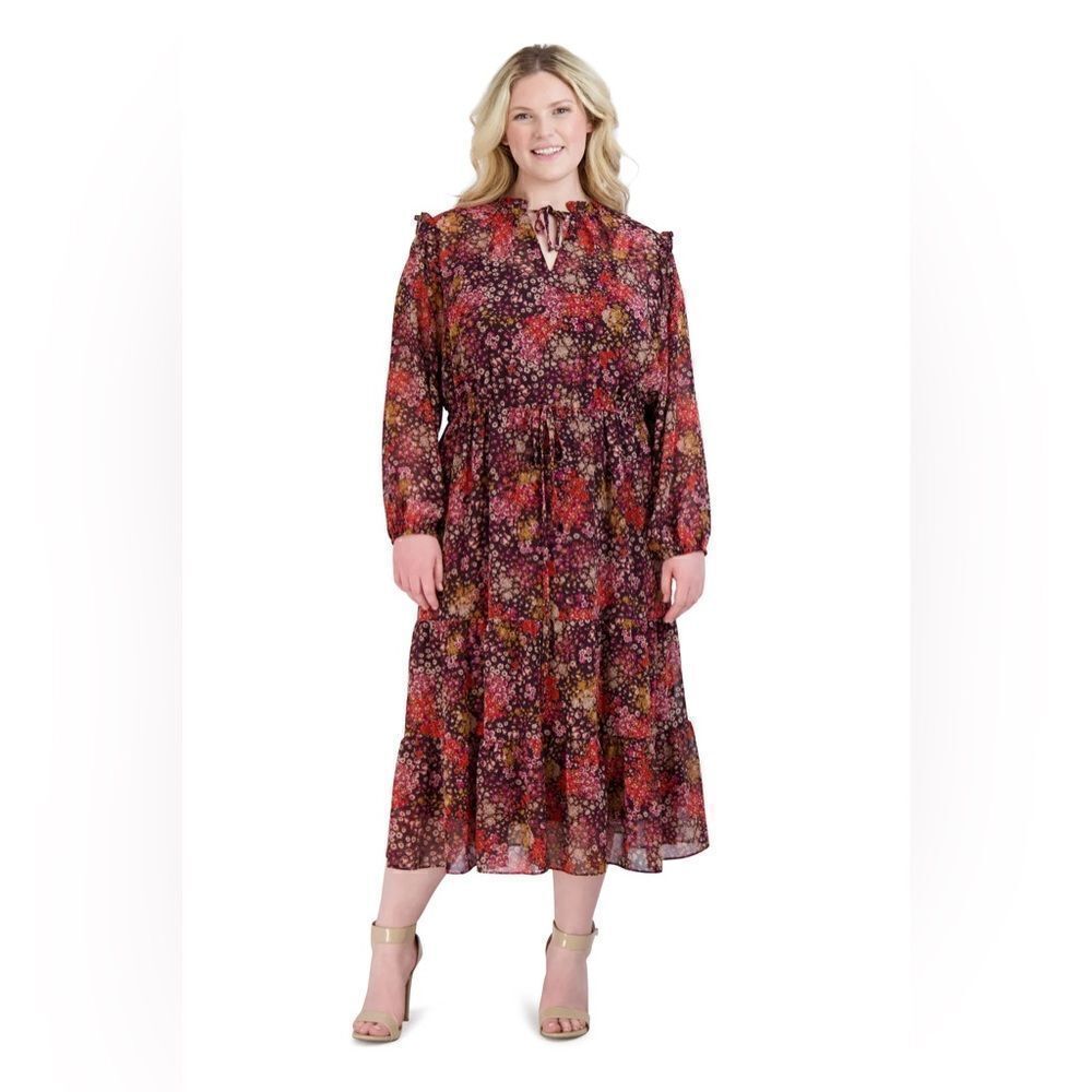 LONG SLEEVE MIDI DRAWSTRING WAIST DRESS
JULIA JORDAN